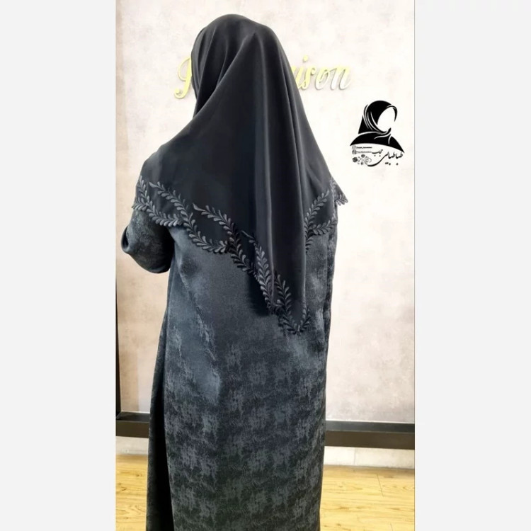 روسری مشکی مجلسی