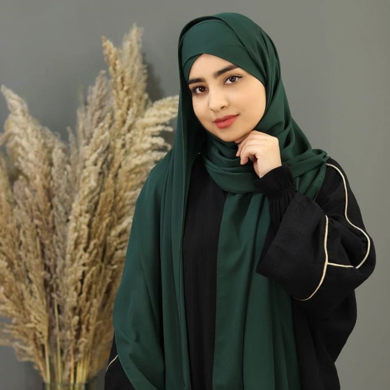 هدشال دوپیله جنس کرپ حریر